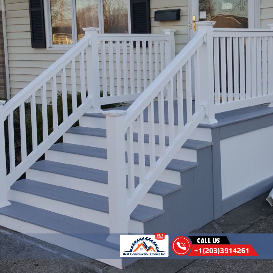 Install Outdoor Stair Railing