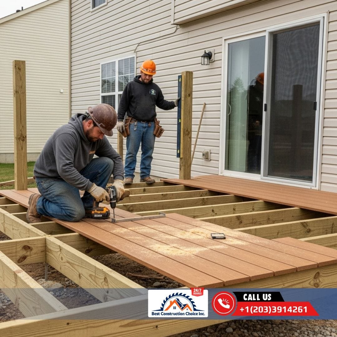Home Depot Deck Installation