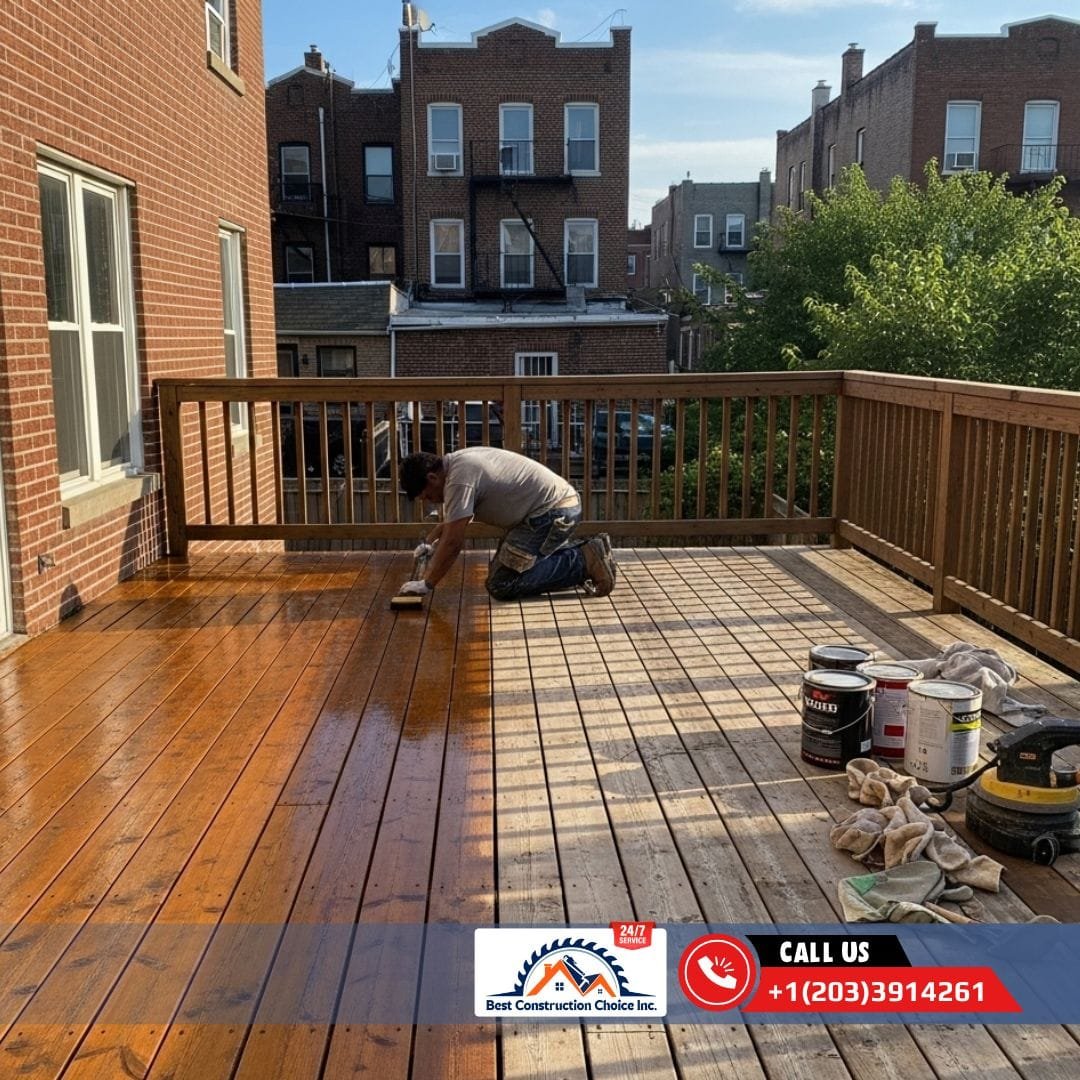 Wood Deck Refinishing Near Me Bronx