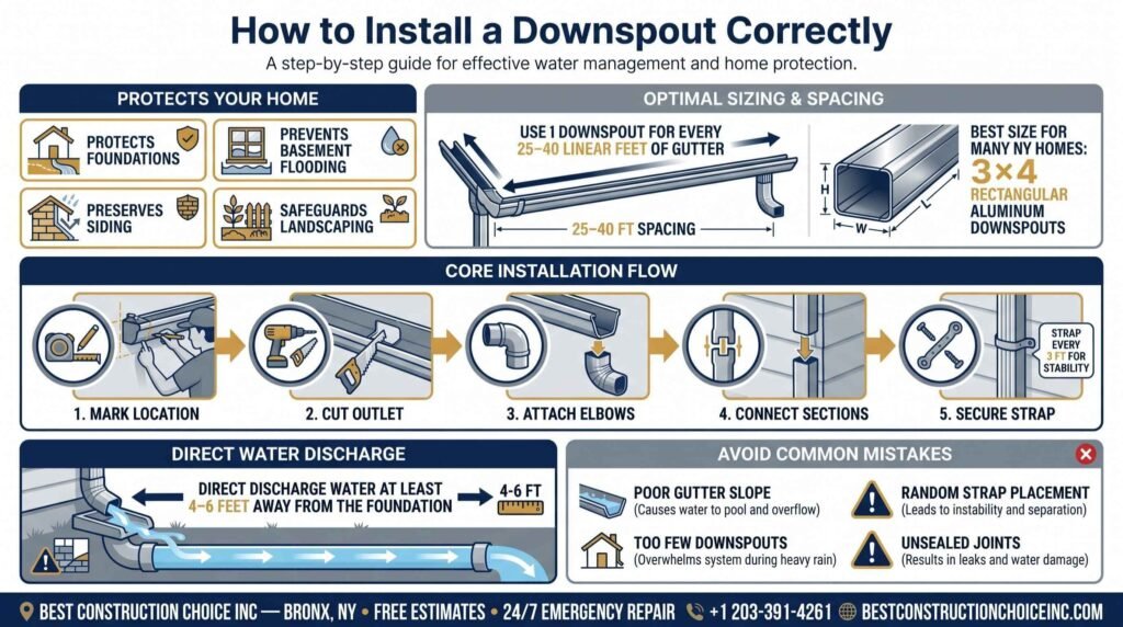 how-to-install-downspout