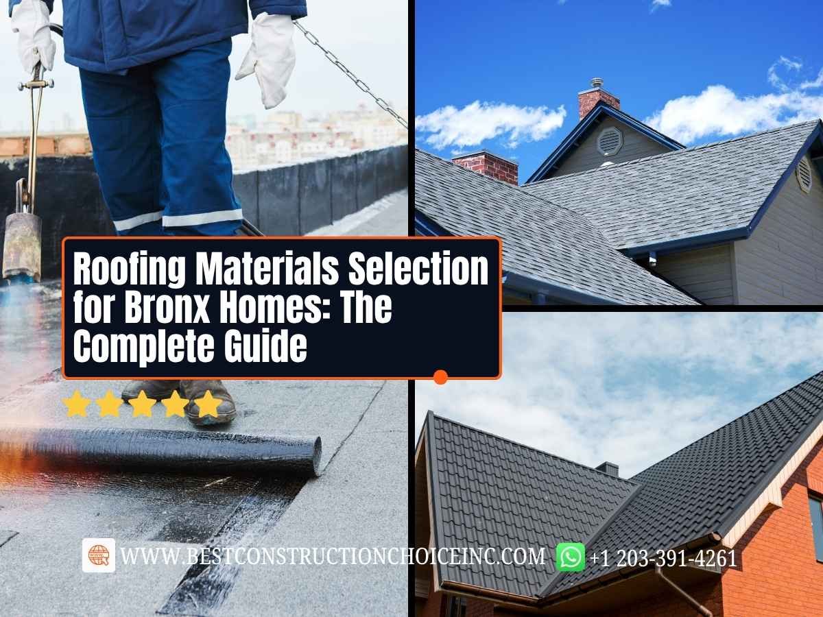 Roofing Materials Bronx: Best Options for Homes