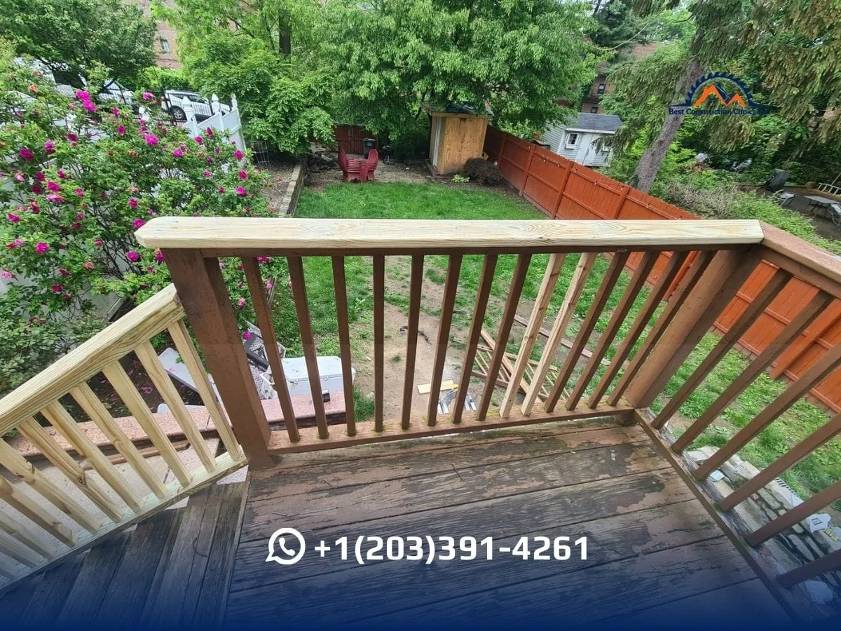 Broken Deck Steps Repair in Scarsdale, NY