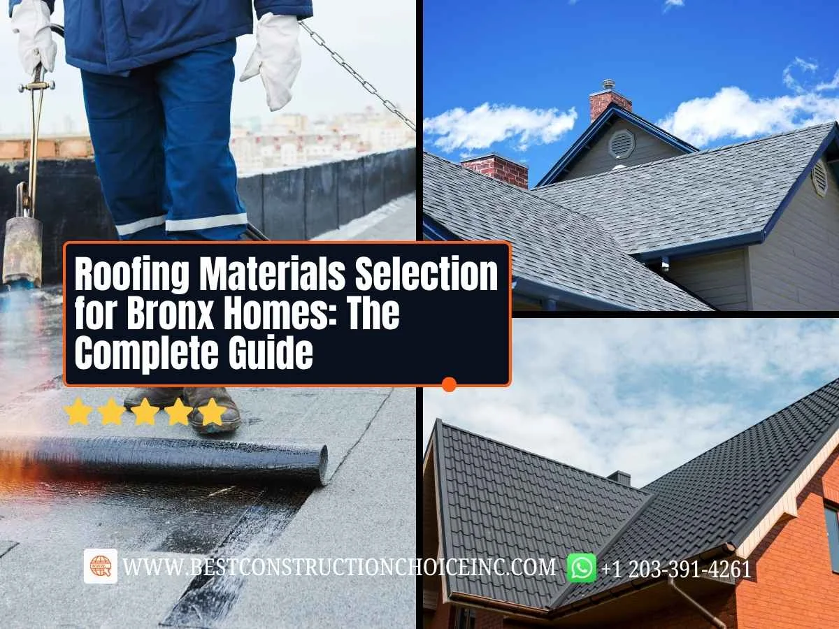 Roofing Materials Bronx: Best Options for Homes
